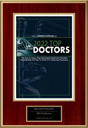 CASTLE CONNOLLY TOP DOCTOR'S&Acirc;&reg; AWARD 2022: DR. MITCHELL TERK