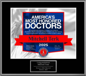 Dr. Mitchell Terk: America's Most Honored Doctors 2025 - Top 5% 